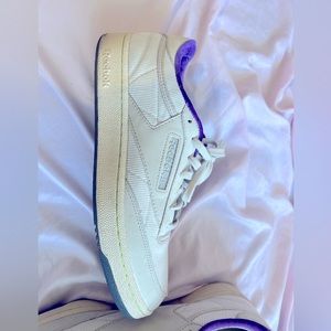 Size 11.5 rebok club c85 tank corduroy and suede